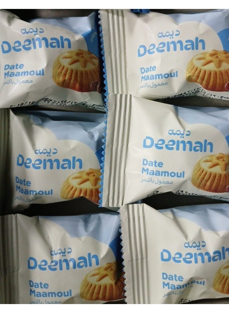 Deemah Date Maamoul 16g – Pack of 12 | Traditional Middle Eastern Date-Filled Cookies - Image 3